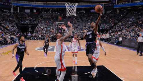 《NBA全场集锦》【球星】福克斯vs火箭集锦 砍下27分单节轰下13分