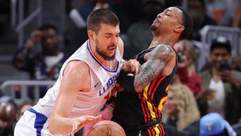 《NBA全场集锦》【球星】祖巴茨vs老鹰集锦 24分12篮板内线频频得手难救主