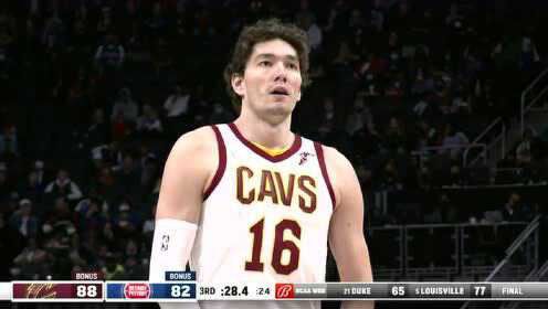 《NBA全场集锦》【回放】骑士vs活塞第3节中文解说回放