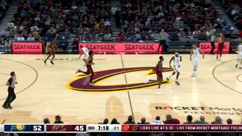 《NBA骑士》兄弟你进过全明星吗？萨博尼斯不由分说拔地而起隔扣阿伦