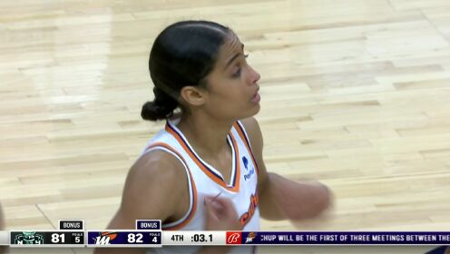《WNBA》把解说都看傻了 迪金斯全场兜圈子自由人无人追得上
