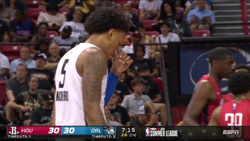 《NBA全场集锦》篮筐对状元郎很友好啊 班凯罗中投造犯规再次弹筐而入