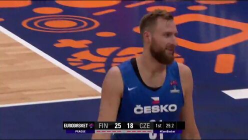 《FIBA》芬兰vs捷克第1节中文解说回放
