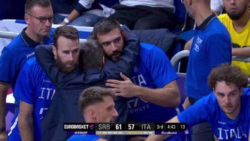 《FIBA》意大利主帅莫泽科遭驱逐 临别之际泪洒赛场