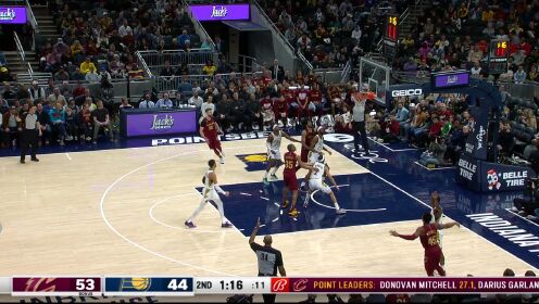 《NBA全场集锦》【纯享】骑士vs步行者精华回放 骑士首发全员上双客场大胜步行者