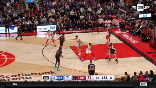 多伦多猛龙_NBA常规赛：篮网119-116猛龙_【纯享】篮网vs猛龙精华回放杜兰特28分欧文32分三分压哨绝杀_高清