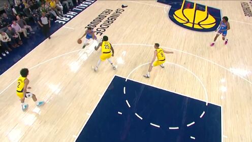 《NBA全场集锦》禁区内得分如同探囊取物 阿龙-威金斯打进2+1后又完成补扣