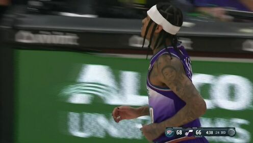 《NBA全场集锦》雷霆vs爵士第3节英文原声回放