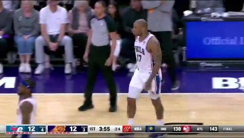 《菲尼克斯太阳》【回放】NBA常规赛：76人vs太阳第1节中文解说回放