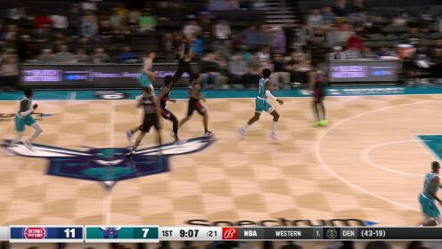《NBA全场集锦》【原声】活塞106-117黄蜂 黄蜂豪取5连胜