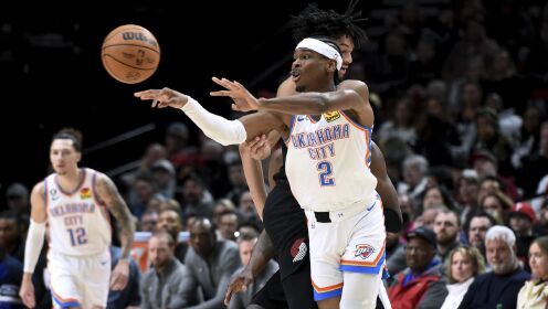 《波特兰开拓者》【球星】亚历山大vs开拓者集锦 全场44分16中13展现无解效率