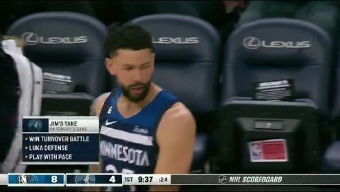 《NBA全场集锦》独行侠vs森林狼第1节中文解说回放