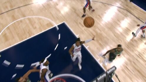 《NBA全场集锦》不可思议！拉塞尔逆境求生随意抛进神仙2+1