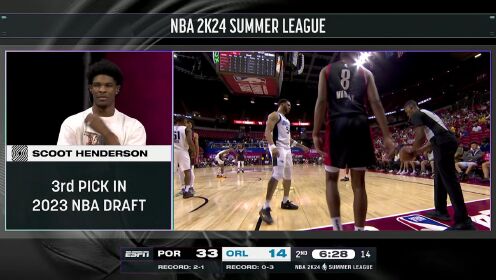 《NBA全场集锦》【回放】开拓者vs魔术第2节中文解说回放