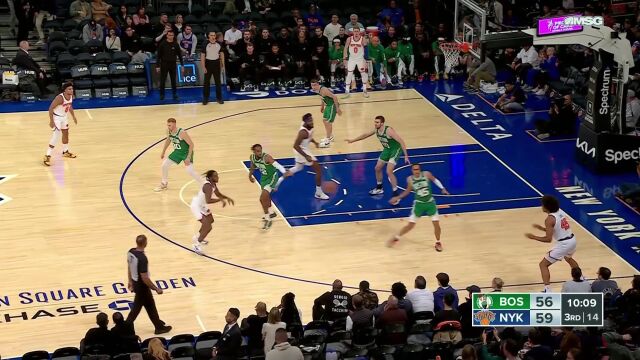 奎克利vs凯尔特人集锦 替补出战轰21分无人能挡