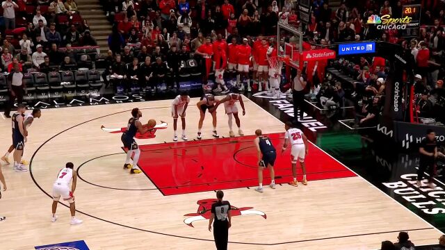 NBA：掘金双加时不敌公牛 约基奇17+6