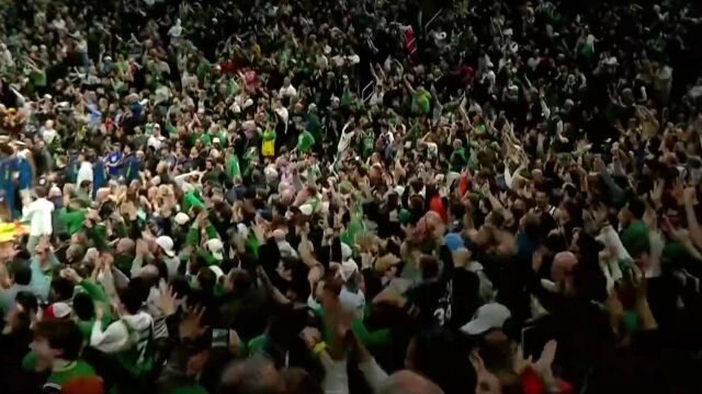 塔图姆冷血三分制胜！全场轰45分霸气庆祝