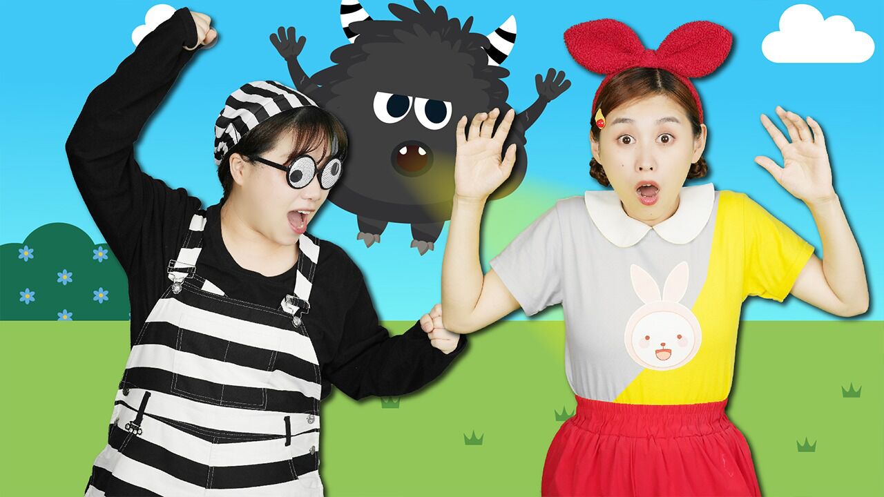 兔子姐姐被大坏蛋打晕了