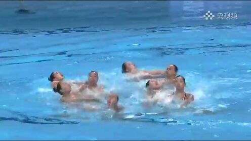 【回放】杭州亚运会花样游泳集体技巧自选 全场回放