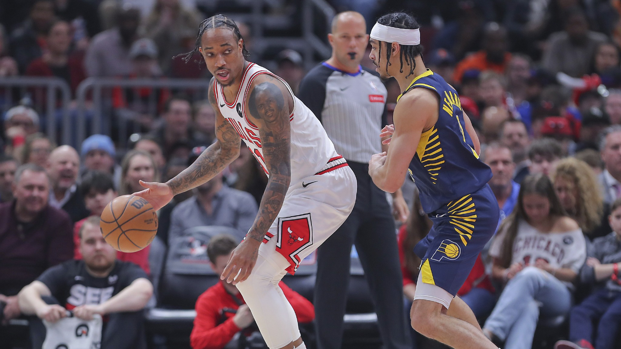 【球星】德罗赞vs步行者集锦 砍下27 6里突外投助队取胜