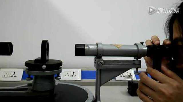 分光计之阿贝式自准直望远镜的工作原理