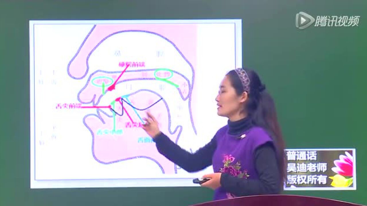 普通话发音舌位图声母韵母发音方法舌位口型_高清1080P在线观看平台_腾讯视频