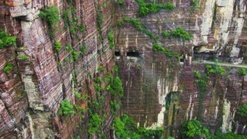 老汉采药发现太行山悬崖秘穴：绵延1.5公里洞中机关遍布