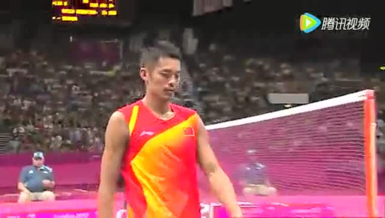 回顾2012奥运会男单决赛-林丹VS李宗伟巅峰对决_高清