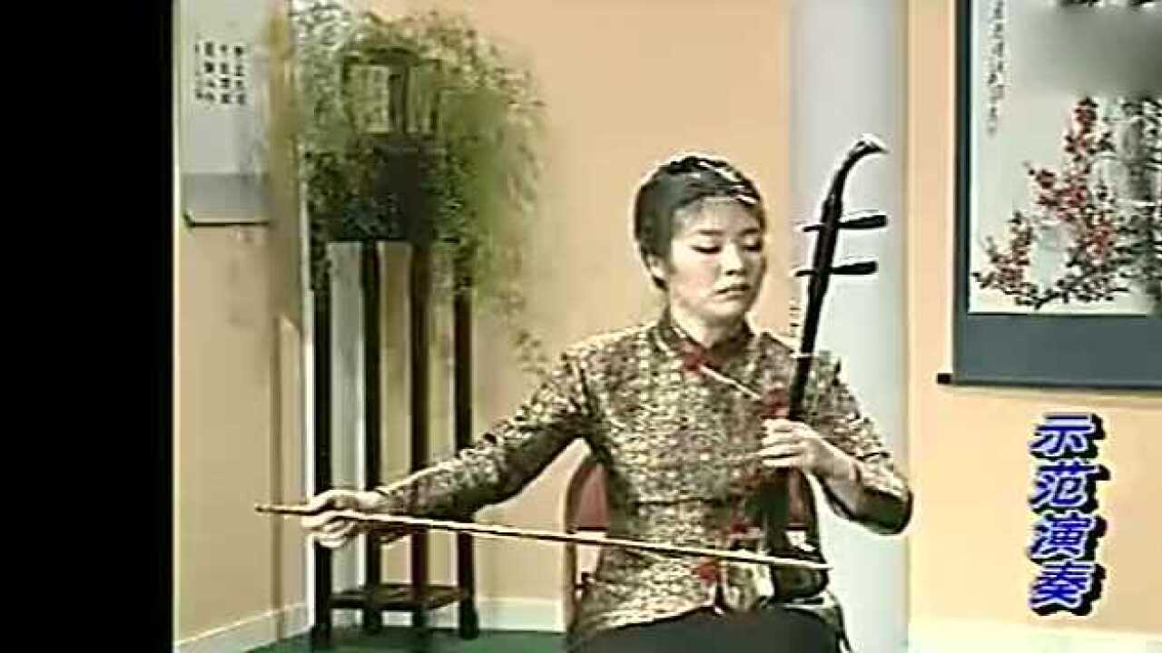 《兰花花叙事曲》二胡独奏_高清