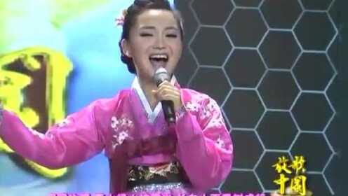 朝鲜族美女歌手演唱《红太阳照边疆》延边人民好幸福