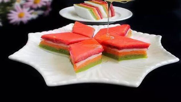 舌尖上的美食:米糕"九层皮"!