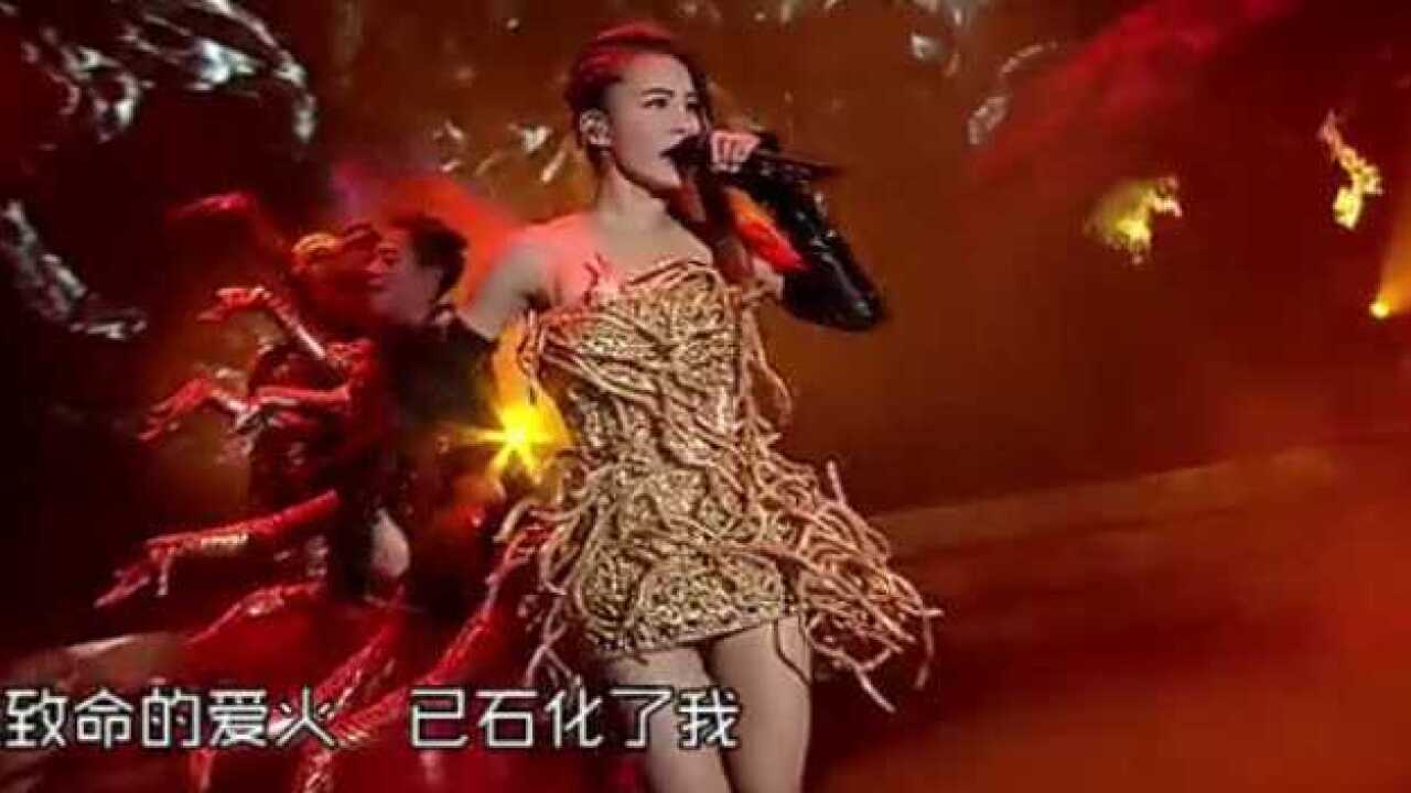 她化身蛇妖女神豪放开唱《美杜莎》火爆震撼!腾讯视频