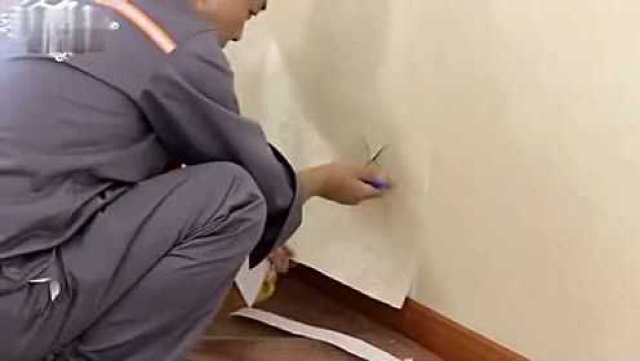 自己如何贴墙纸？墙纸铺贴步骤详细流程！_高清