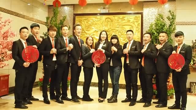 韶关水玲珑拜年