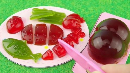 日本食玩DIY水果蔬菜软糖水果切切乐