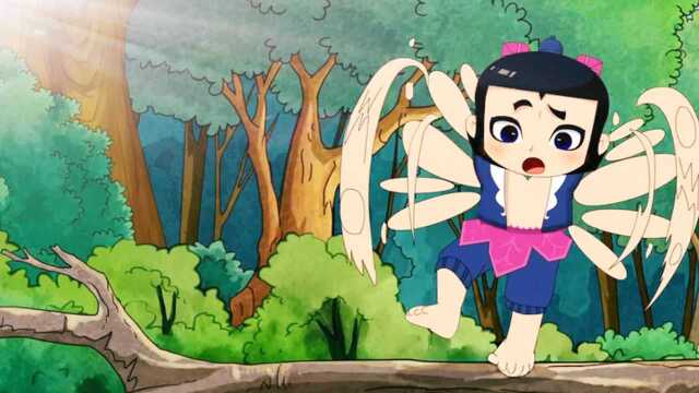 新葫芦娃:好可爱的葫芦摔,六娃隐身救人_腾讯视频