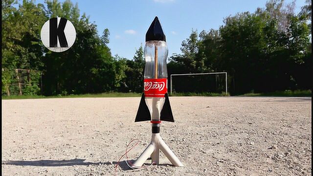 自制喷气式小火箭会飞图片