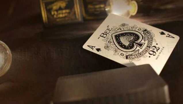 扑克发底牌技巧手法视频纯手法实战扑克牌发底二手法演示