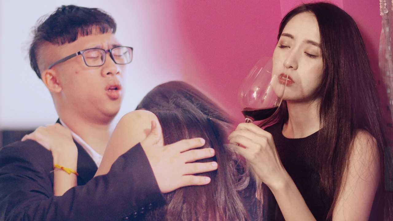 美女喝的烂醉，最后只能叫人来帮她醒酒！_腾讯视频