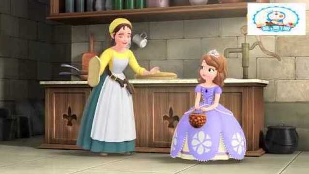 小公主苏菲亚苏菲亚成了仆人了吗亲手摘了两大桶蓝莓哦