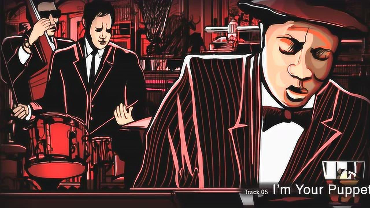 funky jazz-saxophone blues