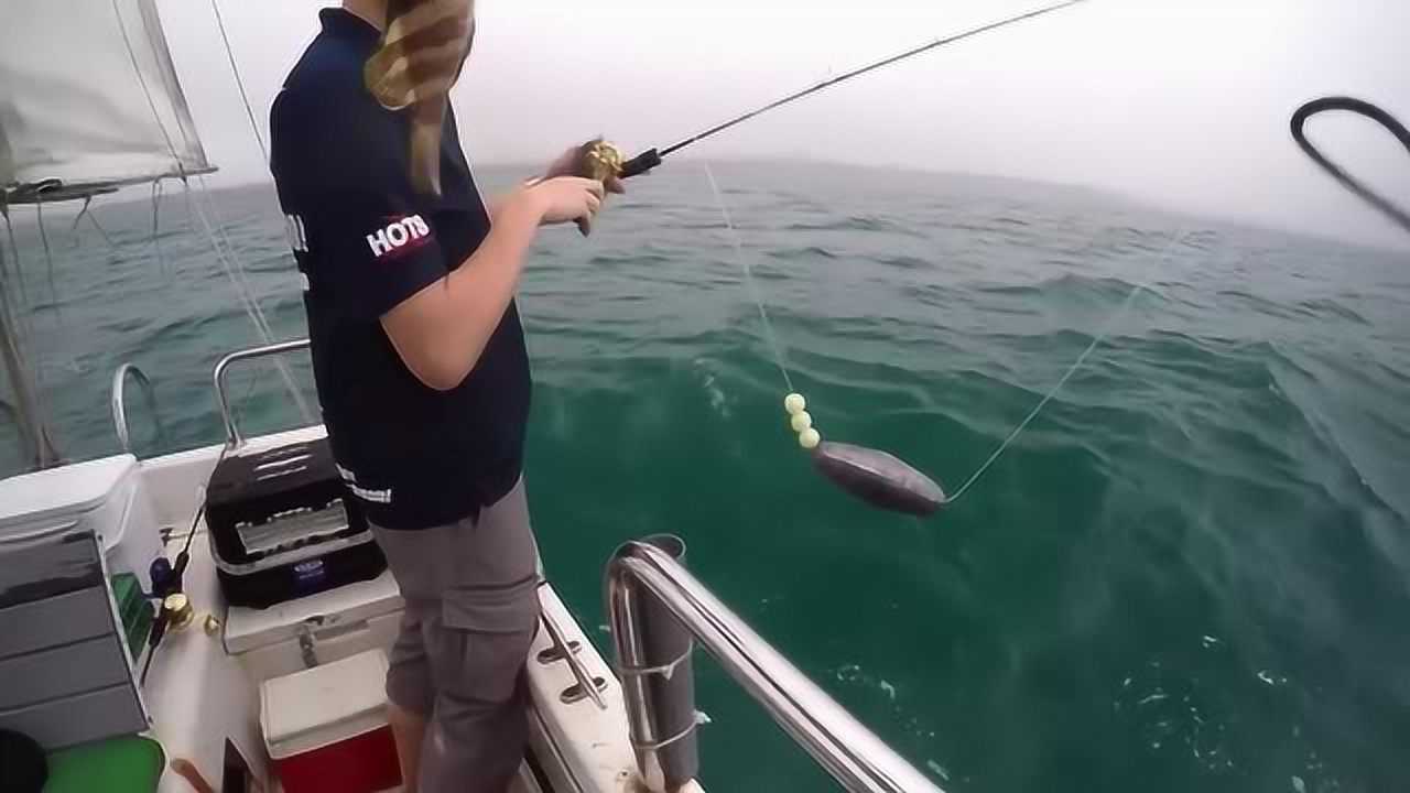 海钓:开始以为是挂底,结果是肥美石斑!