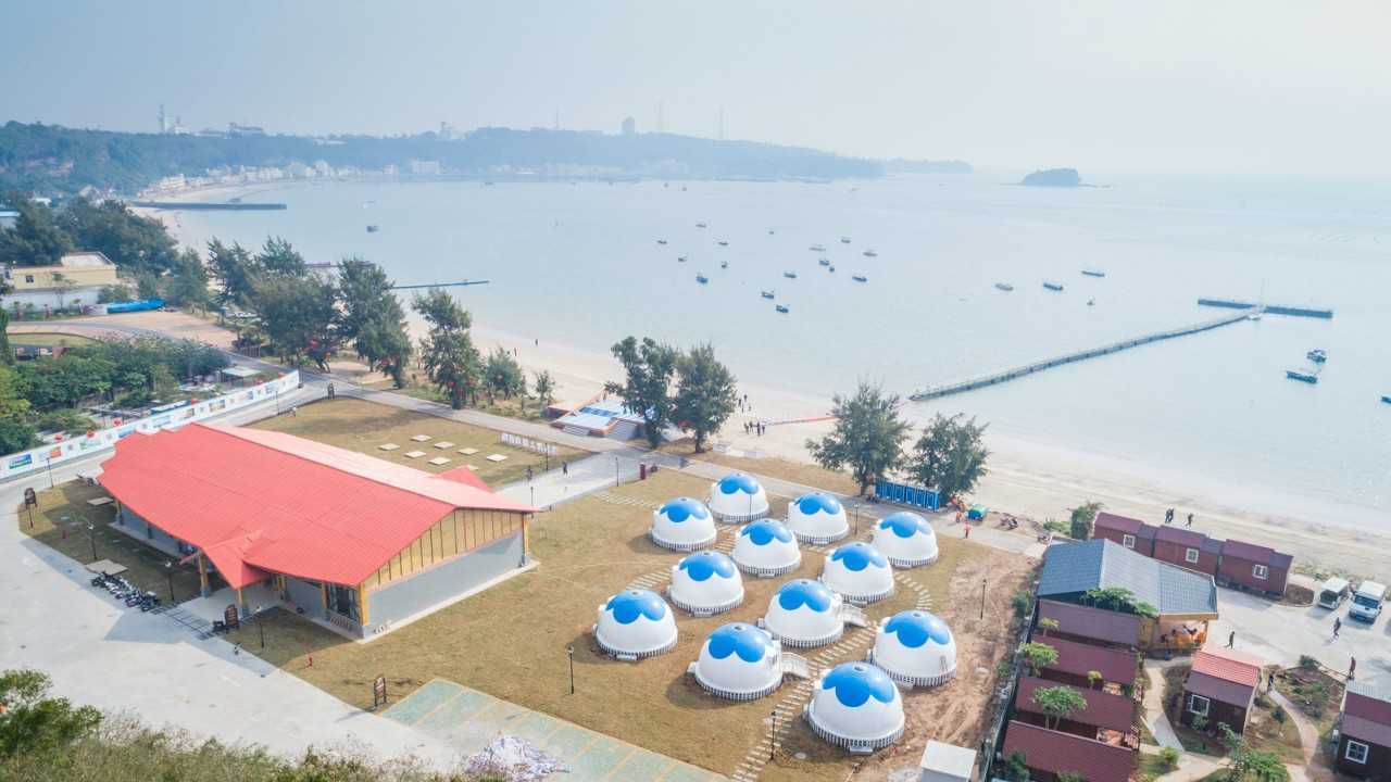 北海涠洲岛南湾海上运动基地概览_高清1080P在线观看平台_腾讯视频