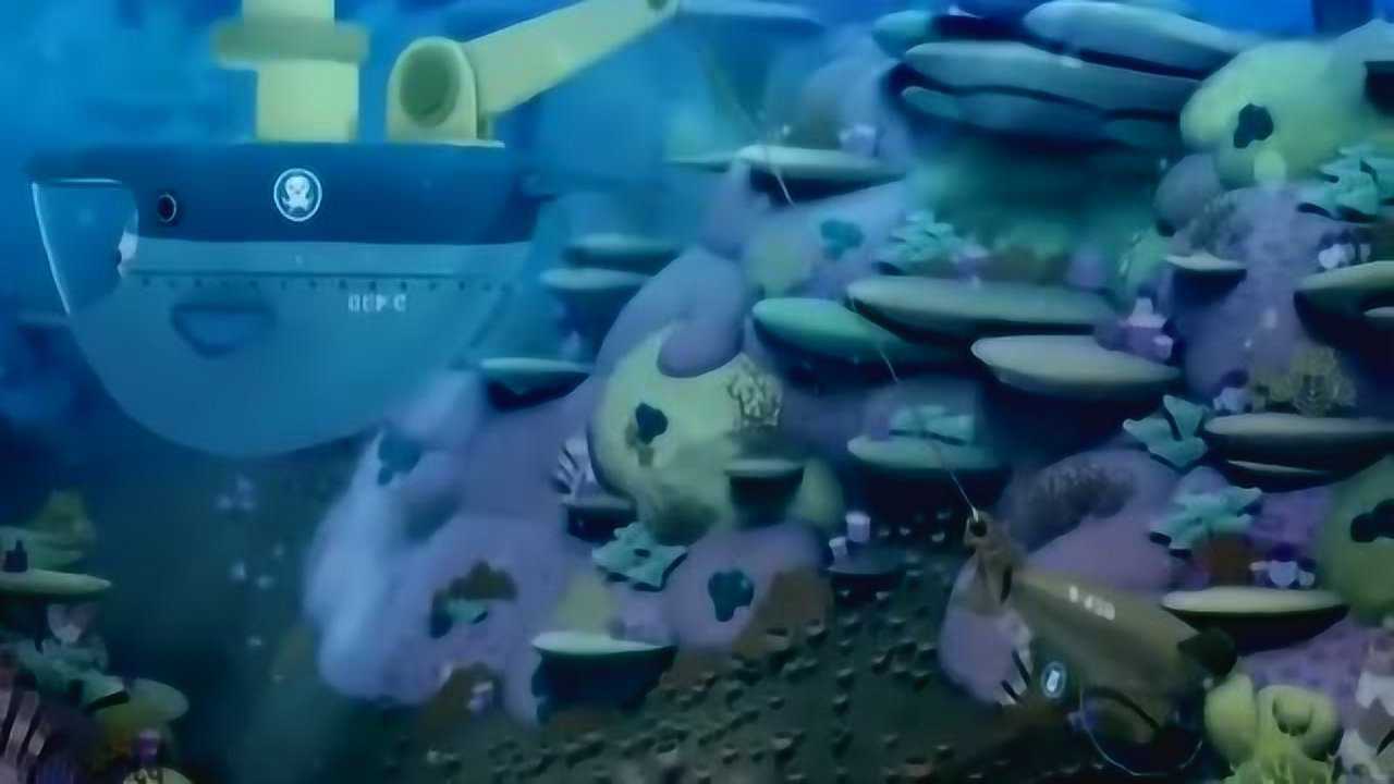 海底小纵队第一季：呱唧的鲨鱼艇出事了，风暴要来了