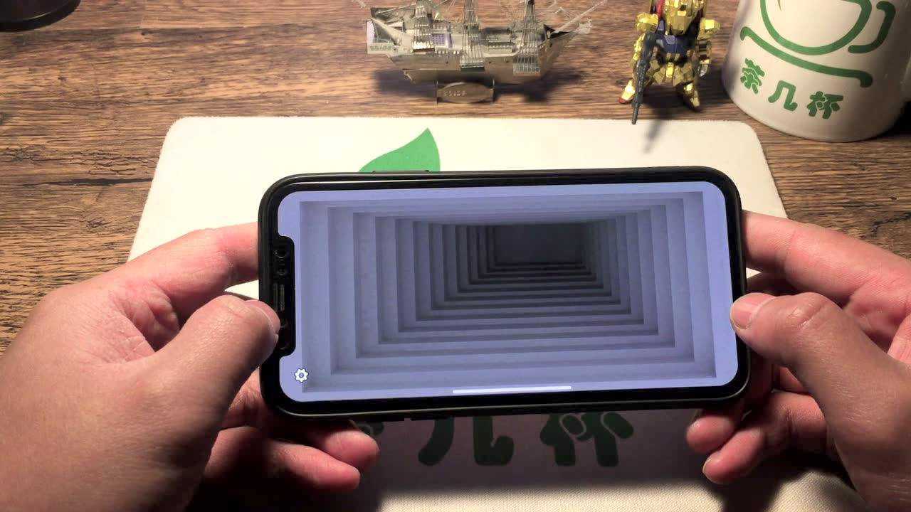 裸眼3d視覺錯覺酷炫壁紙體驗不一樣的iphonex