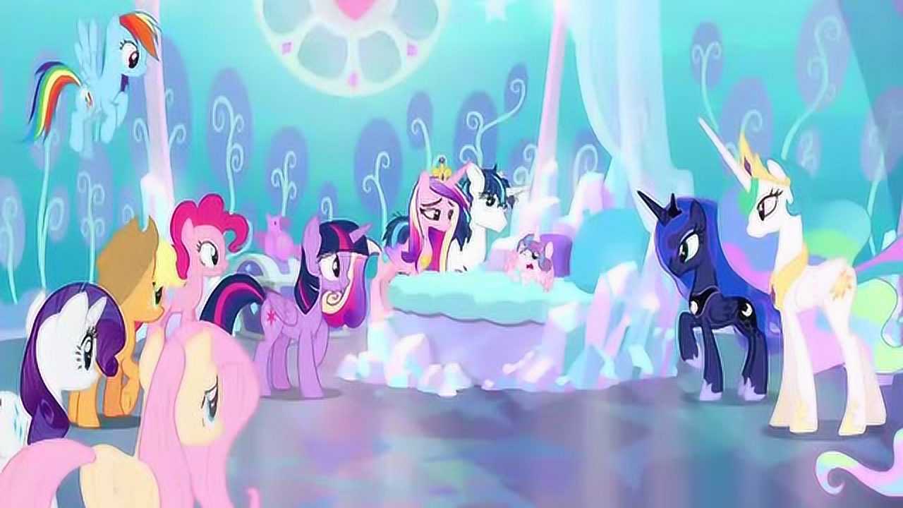 闪耀盔甲的天角兽宝宝