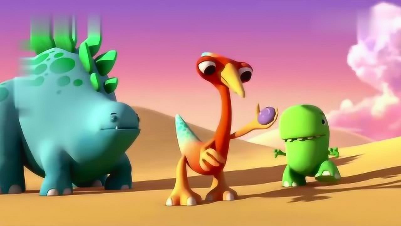 三小只恐龙竟然这么会玩这动画片我能循环看