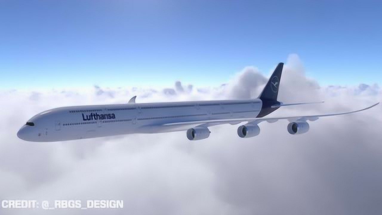 空客a390六发双层超级客机_腾讯视频