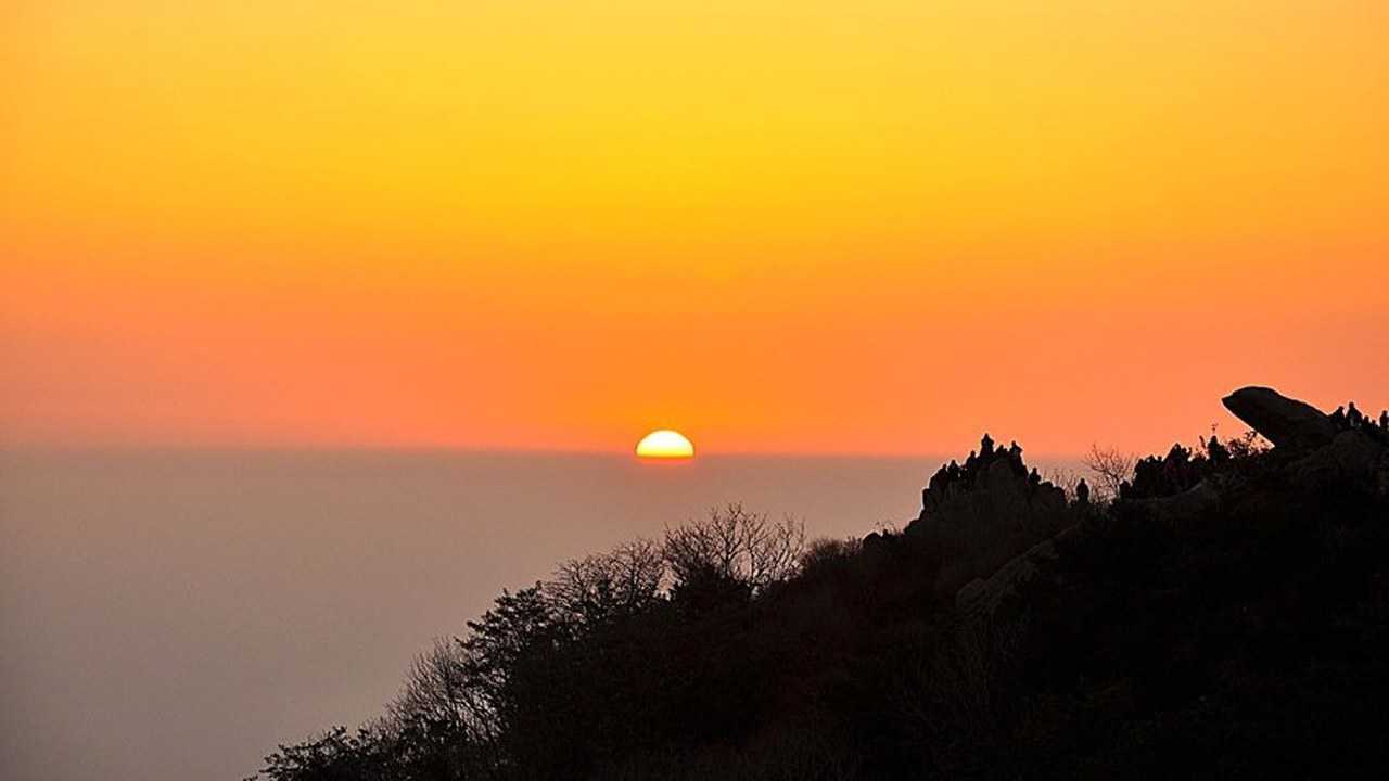 超美大自然：泰山日出70秒延时摄影！_高清