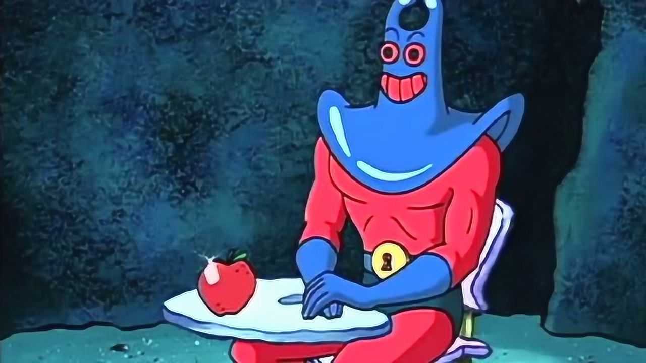 派大星被魔红欺负, 海绵宝宝教魔红做好人_腾讯视频